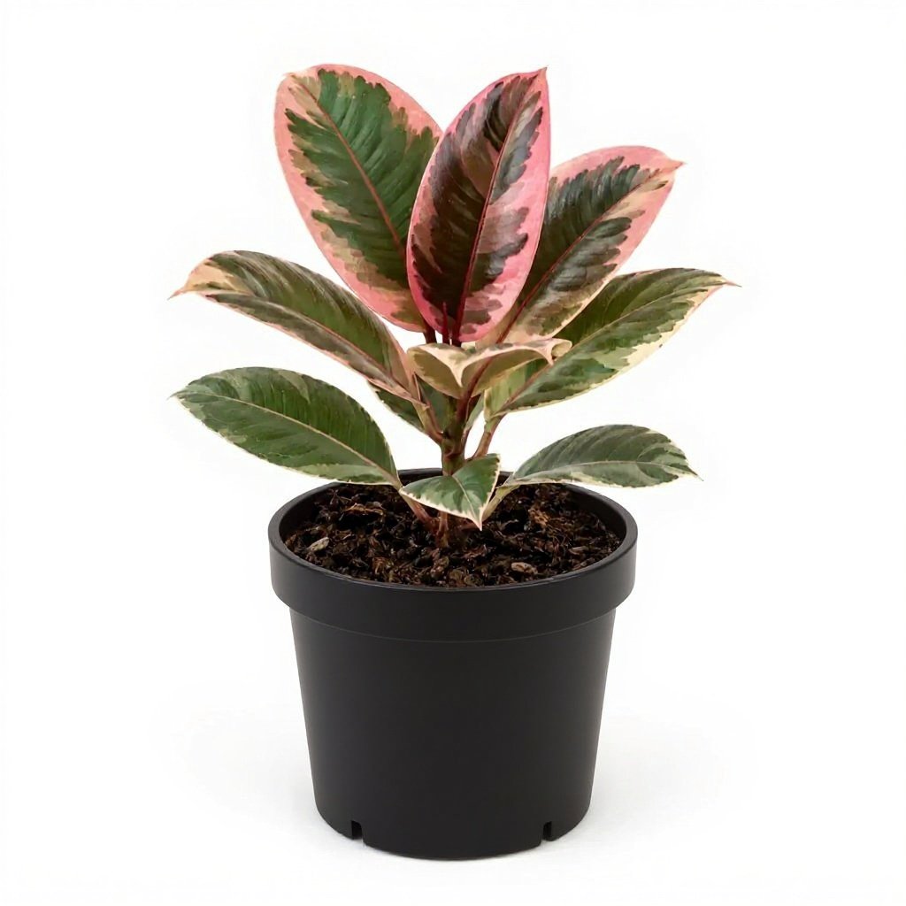 Rubber Plant Variegated
